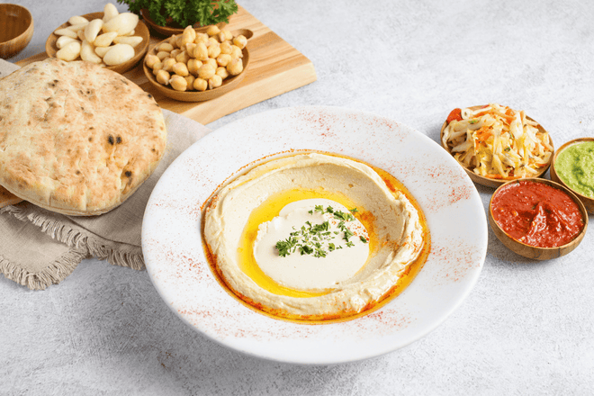 Oren's Hummus Banner