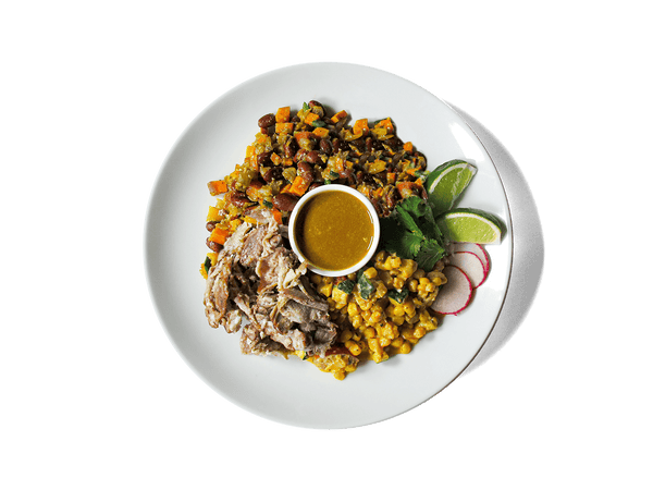 LOWCAL version - Heirloom Carnitas Bowl
