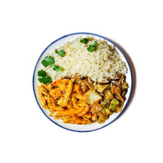 Mango Chicken over Jasmine Rice Product Image