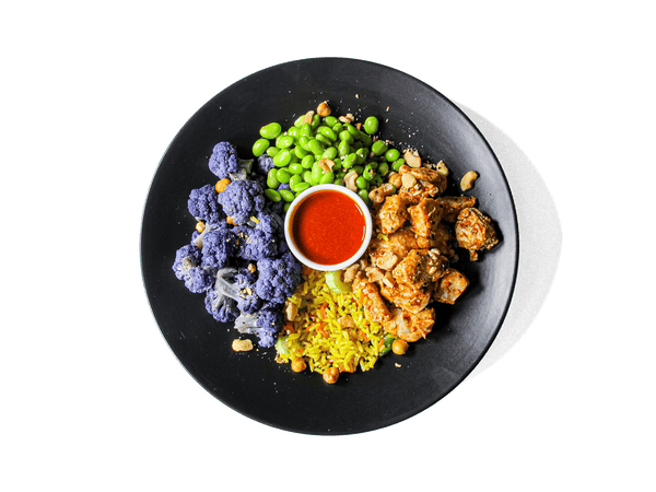 LOWCAL version - Fiery Organic Chicken Sambal Bowl