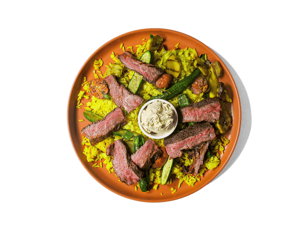 Grass Fed Steak Shawarma