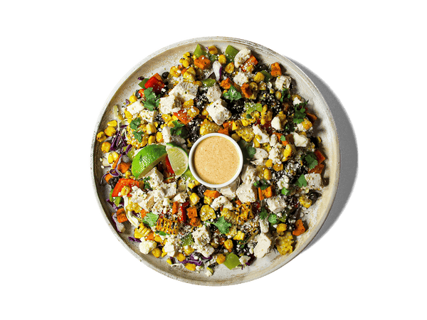 Mexican Elote Organic Chicken Bowl