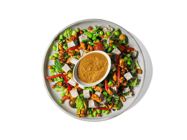 Thai Peanut Organic Tofu Salad