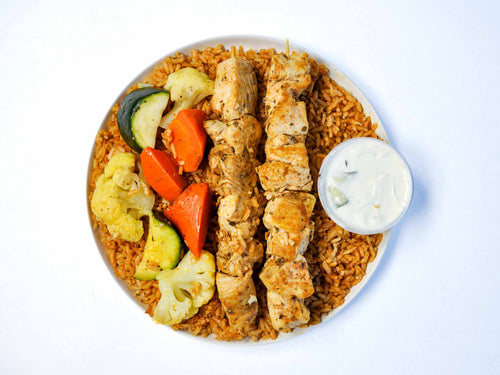 Chicken Kabob Plate Product Image