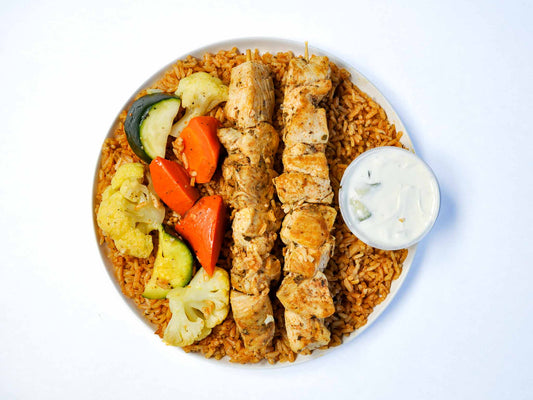 Chicken Kabob Plate Product Image