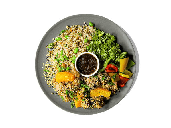 Organic Orangish Chicken Bowl