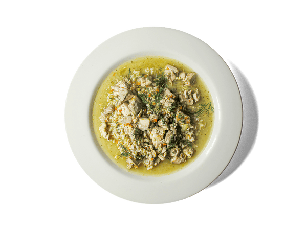 Greek Avgolemono Lemon Chicken Soup