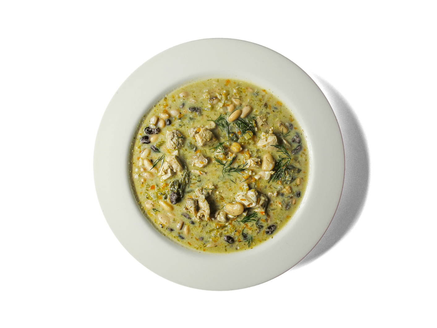 Tender poached chicken and savory vegetables float in a silky broth enriched with eggs and brightened by lemon zest and juice. Paired with bone broth brown rice, yellow eye beans, and a sprinkle of fresh dill, this comforting Greek classic delivers nourishing protein, fiber, and immune-boosting citrus in every spoonful.