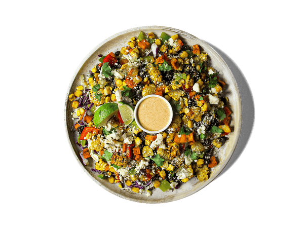 Mexican Elote Vegetarian Bowl