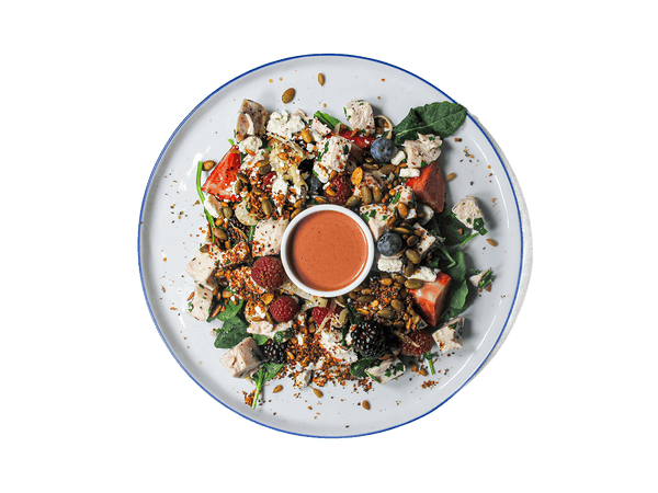 Early Spring Berries Organic Chicken Salad