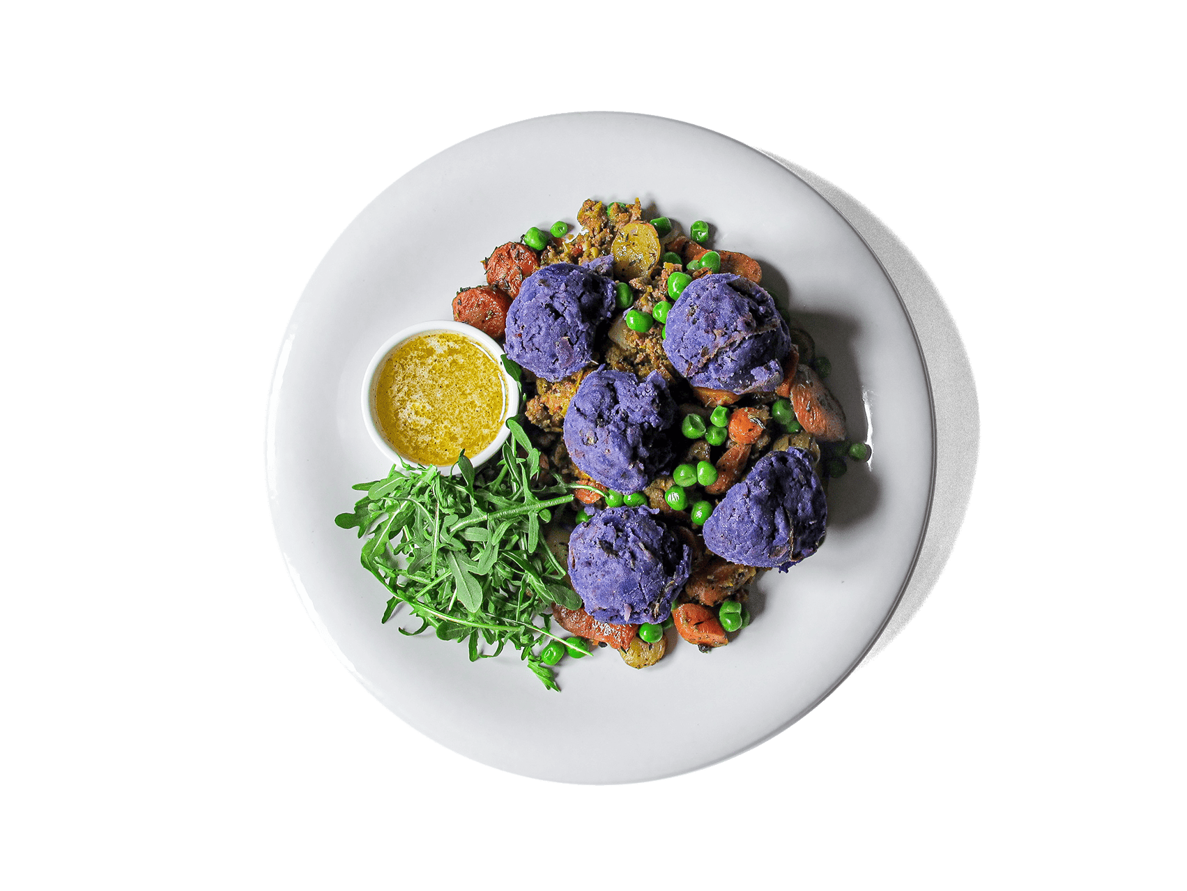 Image of Puerto Rican Grass Fed Beef Shepherd's Pie on a plate