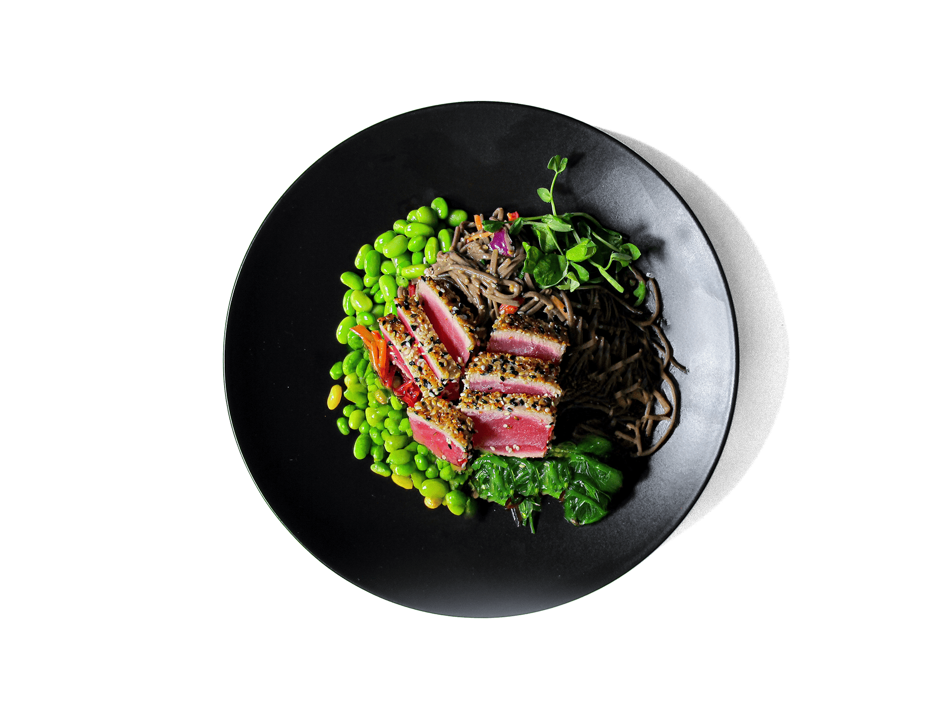 Image of Sesame Crusted Wild Tuna on a plate