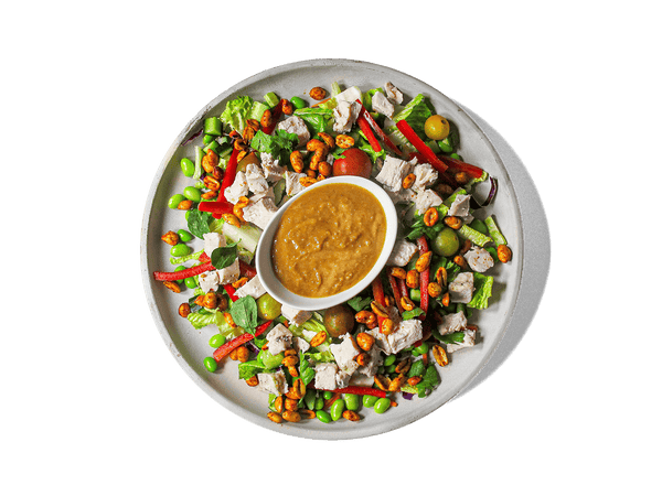 Thai Peanut Organic Chicken Salad