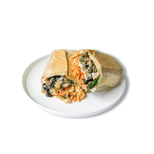 Spinach and Mushroom Burrito Product Image