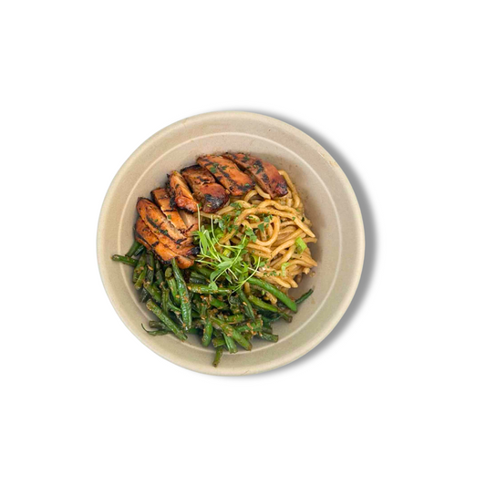 Grilled Chicken and Stir-Fried Green Beans Product Image
