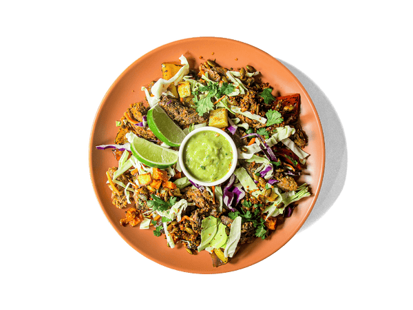 LOWCAL version - Grass Fed Barbacoa Taco Bowl