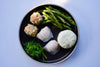 Dim Sum and Garlicky Green Beans Main Image