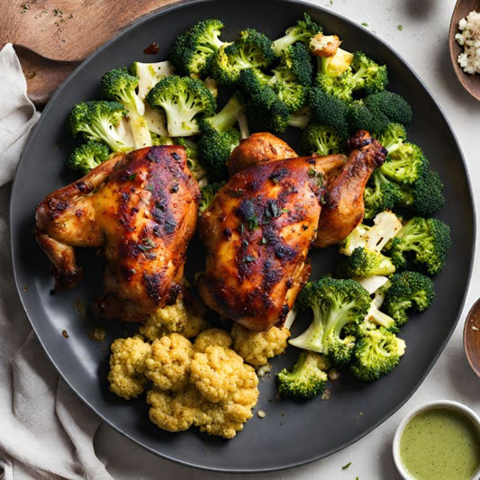 Tandoori Chicken and Broccoli