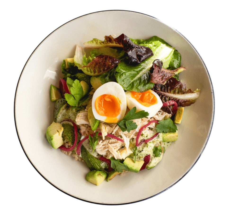 Image of Brain Boosting Chicken Bowl (pasture raised) on a plate